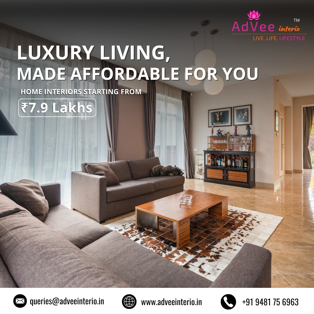 Top Interior Design Firm in Girinagar – AdVee Interio